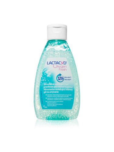 Lactacyd Oxygen Fresh освежаващ почистващ гел за интимна хигиена 200 мл.