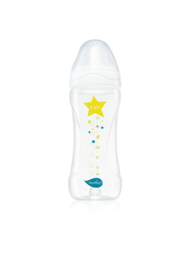 Nuvita Cool Bottle 4m+ бебешко шише Transparent white 330 мл.