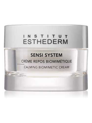 Institut Esthederm Sensi System Calming Biomimetic Cream успокояващ биометричен крем за нетолерантна кожа 50 мл.