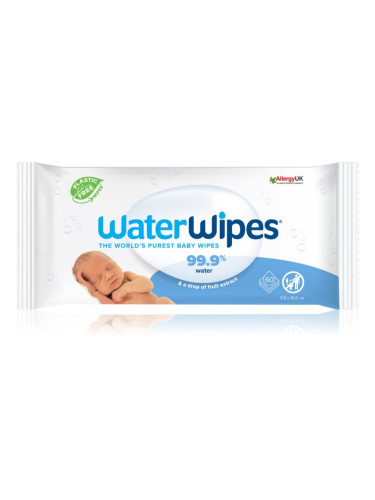 WaterWipes Baby Wipes нежни мокри кърпички за бебета 60 бр.