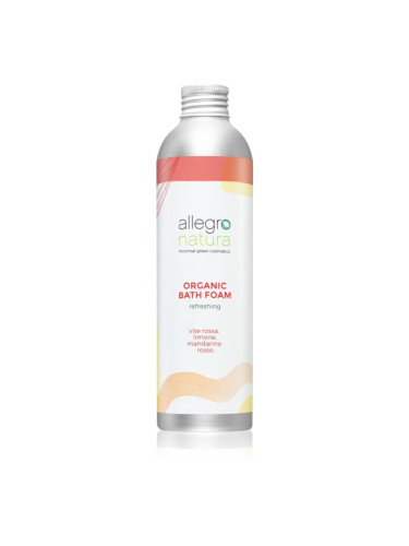 Allegro Natura Organic освежаваща пяна за вана 250 мл.