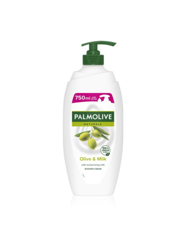 Palmolive Naturals Olive душ-гел и крем-гел за вана с екстракт от маслини с дозатор 750 мл.