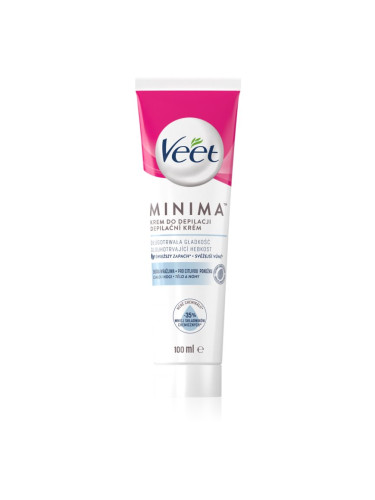 Veet Minima Sensitive Skin крем за депилация за чувствителна кожа алое вера и витамин Е. 100 мл.