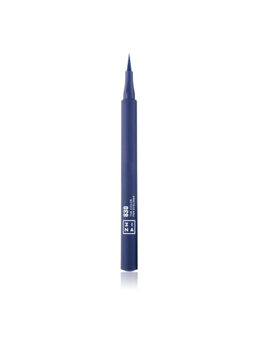 3INA The Color Pen Eyeliner очна линия в писалка цвят 830 - Navy blue 1 мл.