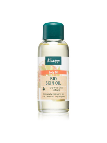 Kneipp Bio олио за тяло Grapefruit Olive Safflower 100 мл.