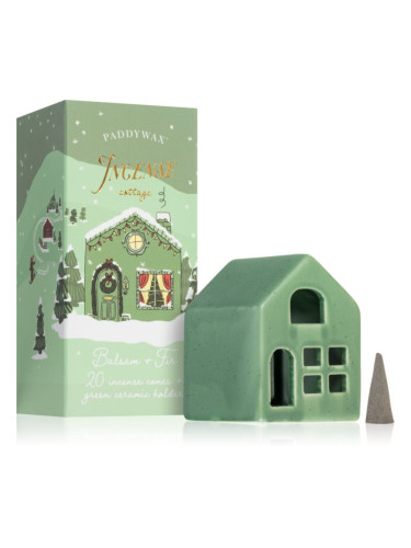 Paddywax Ceramic Village Balsam & Fir подаръчен комплект