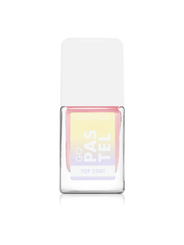 Catrice Go Pastel горен лак за нокти цвят 011 0,5 мл.