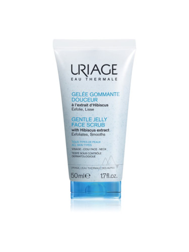 Uriage Gentle Jelly Face Scrub нежен пилинг на кожата 50 мл.