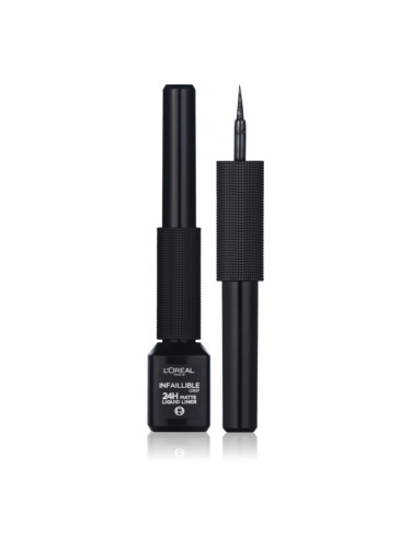 L’Oréal Paris Infaillible Grip 24h течни очни линии цвят 01 Black Signature 3 мл.