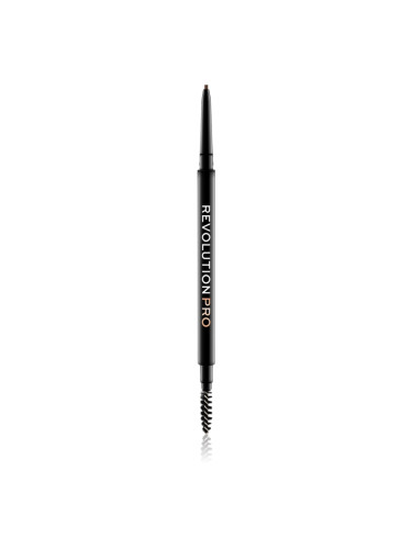 Revolution PRO Microblading молив за вежди цвят Dark Brown 0.04 гр.