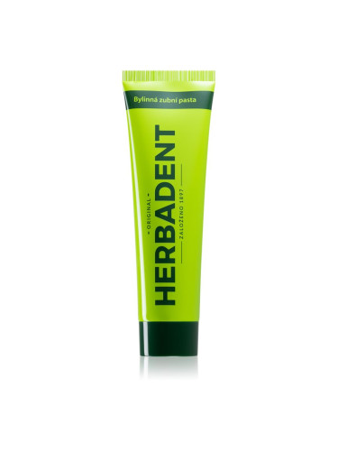 Herbadent Original билкова паста за зъби с флуорид 100 гр.