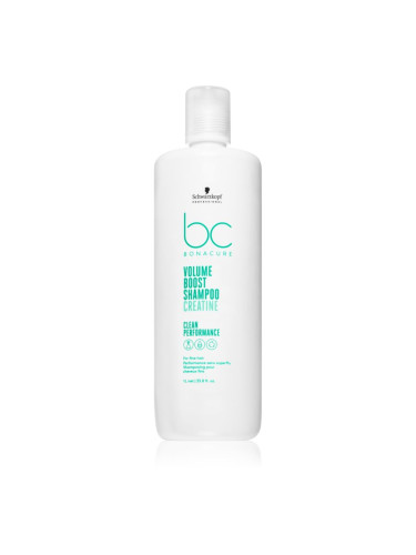 Schwarzkopf Professional BC Bonacure Volume Boost шампоан за обем за тънка коса без обем 1000 мл.