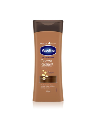 Vaseline Cocoa хидратиращо мляко за тяло  с какаово масло 400 мл.