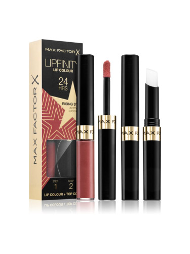 Max Factor Lipfinity Rising Stars дълготрайно течно червило с балсам цвят 090 Starstruck 1 бр.