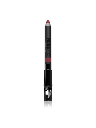 Nudestix Intense Matte универсален молив за устни и скули цвят Icon 2,8 гр.
