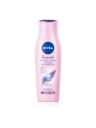 NIVEA Hairmilk Natural Shine грижовен шампоан 250 мл.