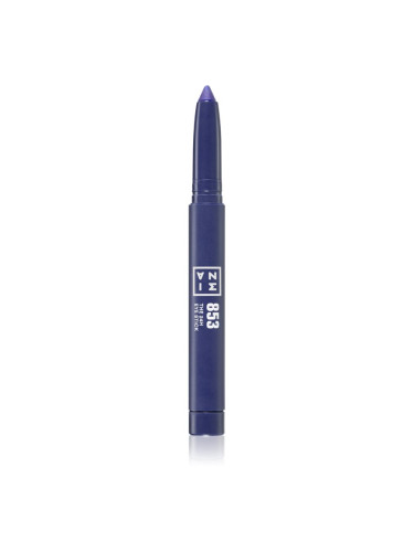 3INA The 24H Eye Stick дълготрайни сенки за очи в молив цвят 853 - Dark blue 1,4 гр.