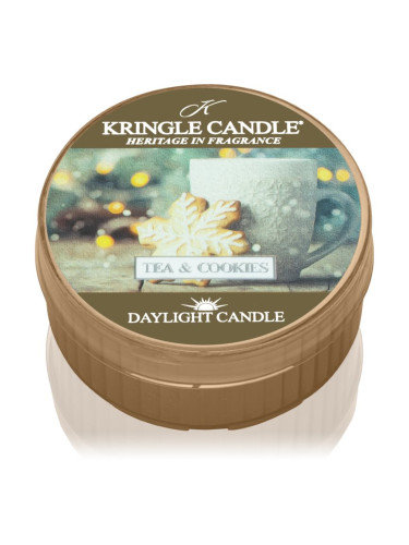 Kringle Candle Tea & Cookies чаена свещ 42 гр.