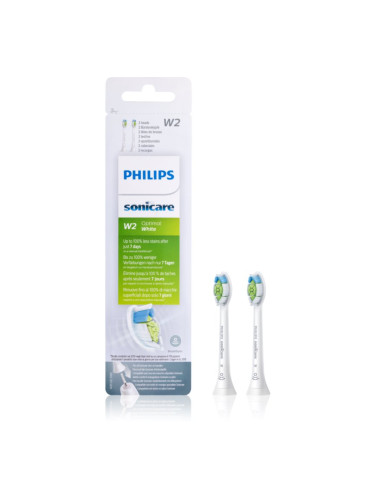 Philips Sonicare Optimal White Standard HX6062/10 резервни глави за четка за зъби White 2 бр.