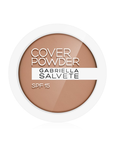 Gabriella Salvete Cover Powder компактна пудра SPF 15 цвят 04 Almond 9 гр.