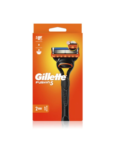 Gillette Fusion5 самобръсначка + резервни глави 2 бр.
