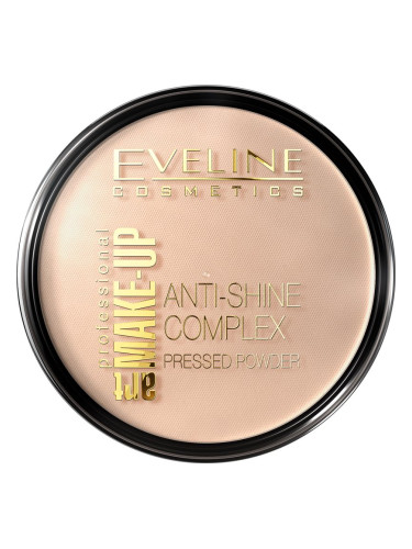Eveline Cosmetics Art Make-Up лек компактен минерален пудров фон дьо тен с матиращ ефект цвят 31 Transparent 14 гр.