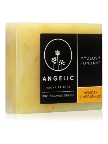 Angelic Soap fondant Calendula & Lemon balm екстра лек натурален сапун 105 гр.