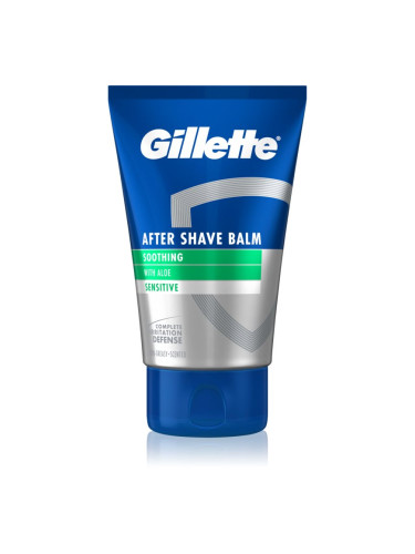 Gillette Sensitive крем за след бръснене Aloe Vera 100 мл.