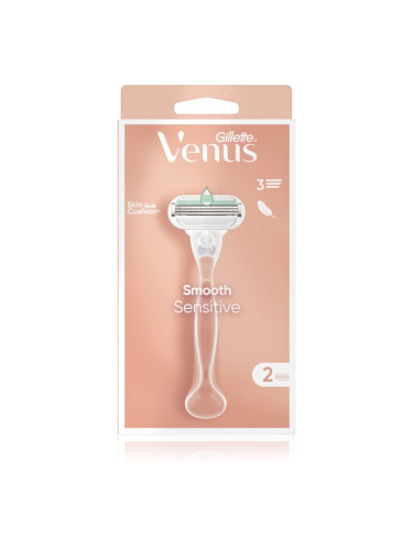 Gillette Venus Sensitive Smooth самобръсначка +2 резервни глави