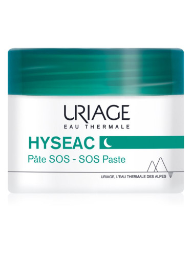 Uriage Hyseac SOS Paste идеална нощтна грижа против несъвършенствата на акнозна кожа 15 гр.