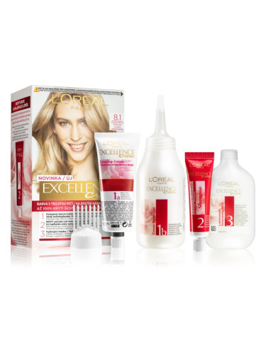 L’Oréal Paris Excellence Creme боя за коса цвят 8.1 Ash Blonde 1 бр.