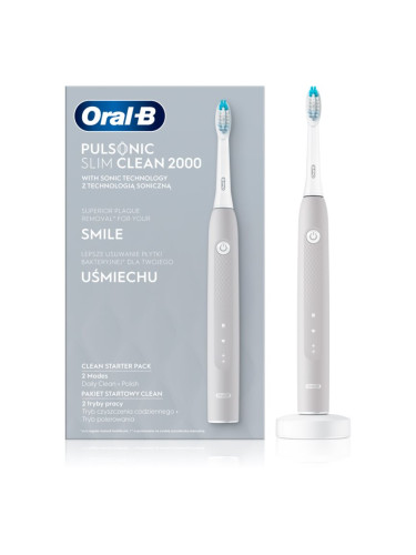 Oral B Pulsonic Slim Clean 2000 Grey четка за зъби