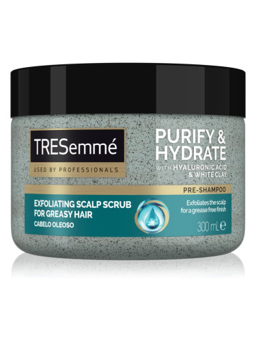 TRESemmé Purify & Hydrate почистващ пилинг за коса и скалп 300 мл.