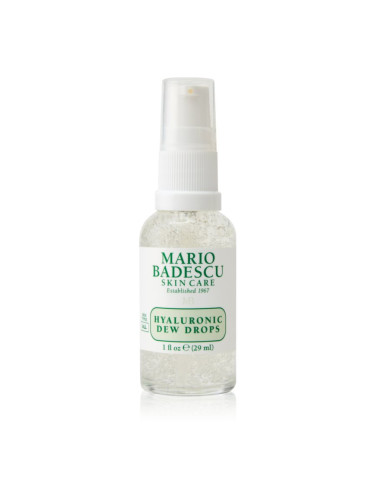 Mario Badescu Hyaluronic Dew Drops озаряващ серум за лице с гел текстура 29 мл.