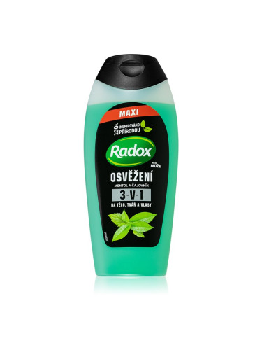 Radox Men Feel Strong душ-гел за лице, тяло и коса 450 мл.
