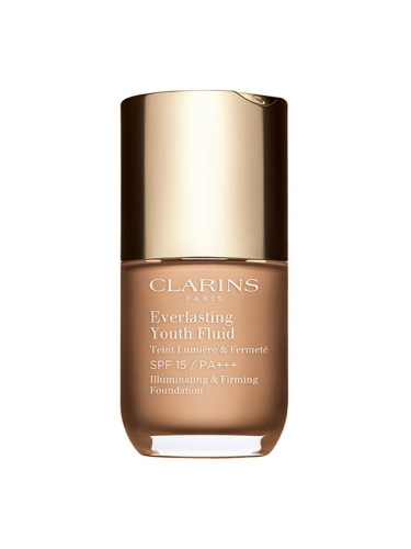 Clarins Everlasting Youth Fluid Foundation озаряващ фон дьо тен SPF 15 цвят 110 Honey 30 мл.
