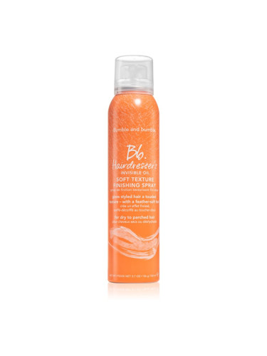 Bumble and bumble Hairdresser's Invisible Oil Soft Texture Finishing Spray текстурираща мъгла за разчорлен ефект 150 мл.