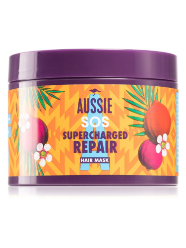 Aussie SOS Supercharged Repair маска за коса 450 мл.