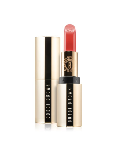 Bobbi Brown Luxe Lipstick луксозно червило с хидратиращ ефект цвят Express Stop 3,8 гр.