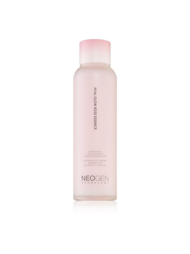 Neogen Dermalogy Hyal Glow Rose Essence хидратираща есенция с розова вода 160 мл.