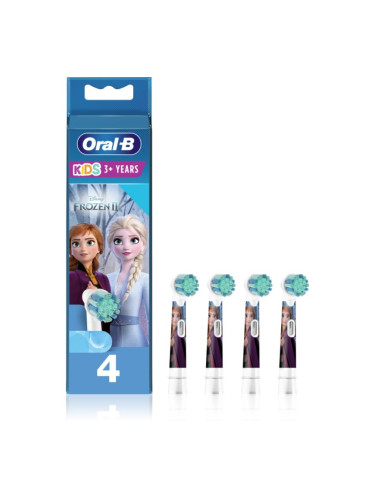 Oral-B PRO Kids 3+ резервни глави за четка за зъби много мека за деца 4 бр.