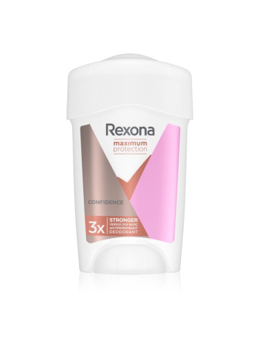 Rexona Maximum Protection Antiperspirant крем-антиперспирант срещу силно изпотяване Confidence 45 мл.