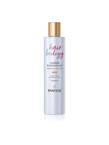 Pantene Hair Biology Cleanse & Reconstruct шампоан за мазна коса 250 мл.
