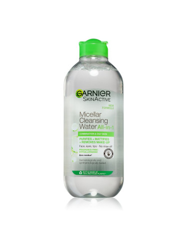 Garnier Skin Naturals мицеларна вода за смесена към чувствителна кожа 400 мл.