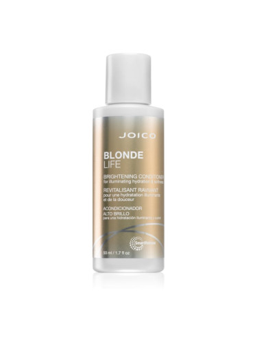 Joico Blonde Life Brightening Conditioner озаряващ и хидратиращ балсам 50 мл.