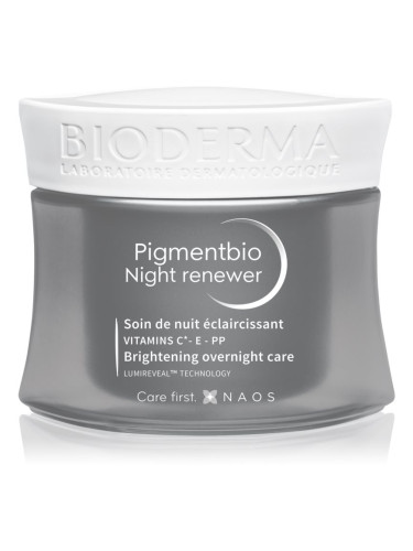 Bioderma Pigmentbio Night Renewer нощен крем Против тъмни петна 50 мл.