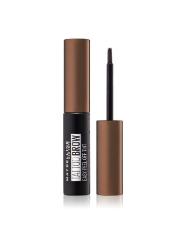 MAYBELLINE NEW YORK Tattoo Brow семи-перманента гел боя за вежди цвят Chocolate Brown 4.6 гр.