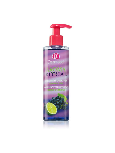 Dermacol Aroma Ritual Grape & Lime течен сапун антистрес 250 мл.