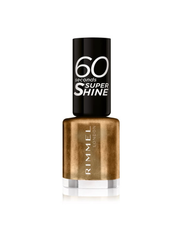 Rimmel 60 Seconds Super Shine лак за нокти цвят 820 Craycray 8 мл.