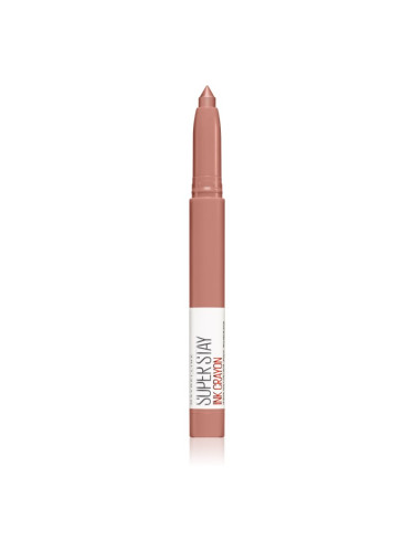 MAYBELLINE NEW YORK SuperStay Ink Crayon стик-червило цвят 95 Talk the Talk 1.5 гр.